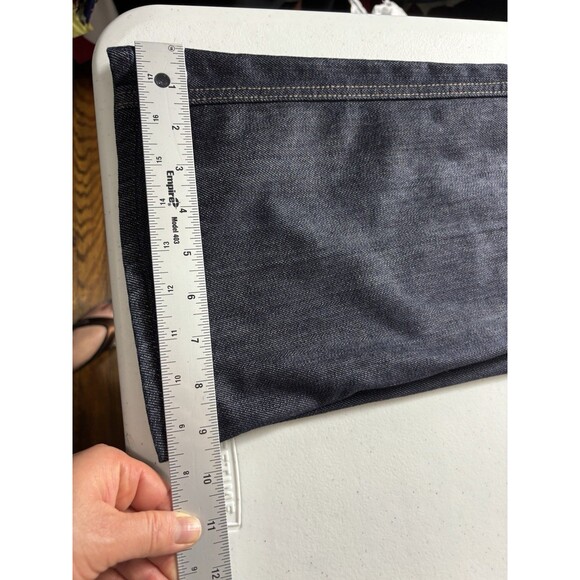 7 FOR ALL MANKIND A Pockets Stretch Boot Cut Bling Jeans Sz 31 X34 - Picture 8 of 13